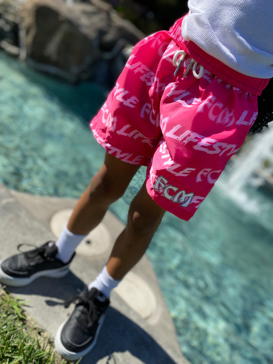 FCM SWIM TRUNKS (PINK PANTHER)