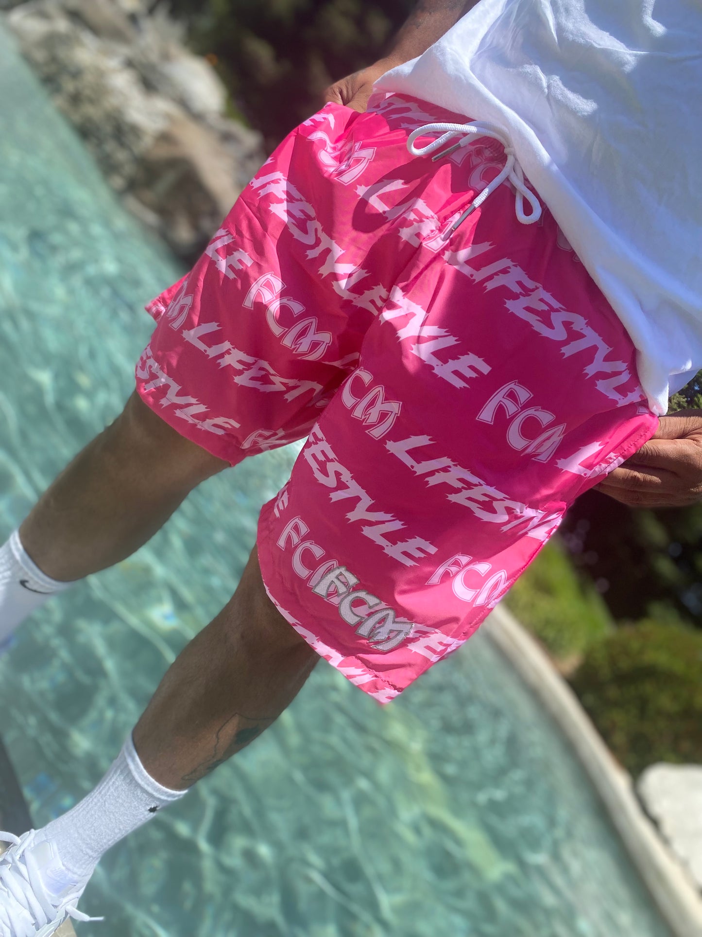 FCM SWIM TRUNKS "PINK PANTHER"