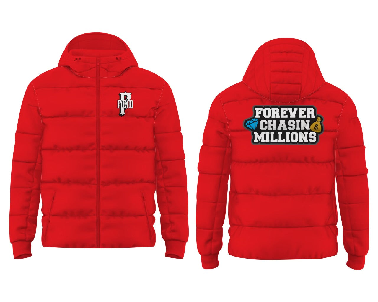 FCM PUFFER "RED"